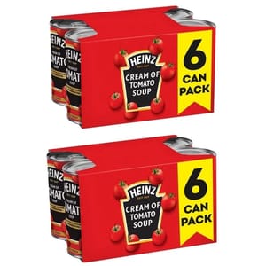 6 X 400g Heinz Cream of Tomato Soup - Get 2 for £8 (£6.95/£6.43 S&S)