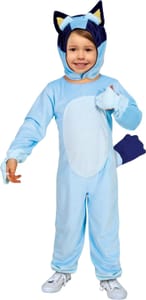 Bluey Toddler Costume with Headpiece and Tail (2-4 Yrs)