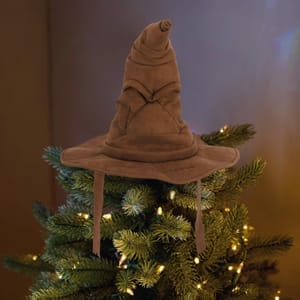 Hallmark: Harry Potter Plush Christmas Tree Topper - Hogwarts Sorting Hat