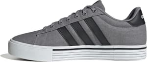 Adidas Unisex Daily 4.0 Shoes, Grey/Black/Cloud White, UK 7.5