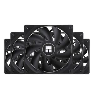 Thermalright TL-C12C X5 120mm CPU Cooler, PWM, 5-Pack, Black