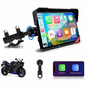 Jansite 7-Inch Motorcycle CarPlay Android Auto Screen