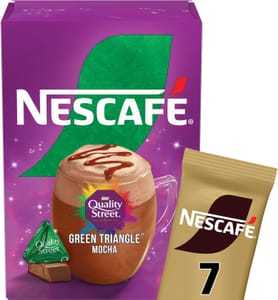 7 X 19g Nescafe Quality Street Green Triangle Mocha Sachets (£1.42/£1.27 S&S)