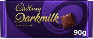 Cadbury Darkmilk Rich & Creamy Chocolate Bar 80 G - £1.09 S&S