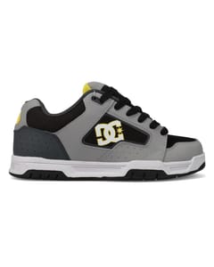 DC Coiler Trainers, Men's Grey/Black, 40 EU
