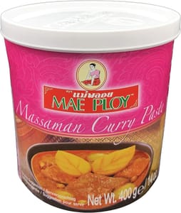 Mae Ploy Massaman Curry Paste 400g Authentic Mild Thai Seasoning - £1.89 S&S
