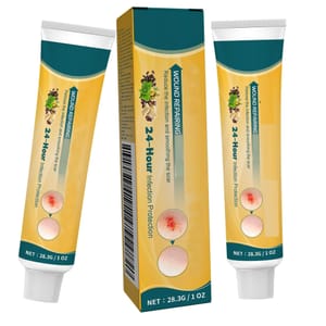 Wound Healing Cream, 2-Pack Skin Moisturizer