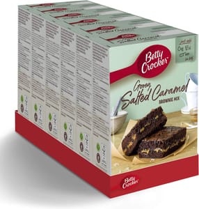 Betty Crocker Delights Gooey Salted Caramel Brownie Mix 430g - £9 S&S