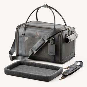 Noah & Paw Soft Pet Carrier, TSA Approved, 18x11x11 In