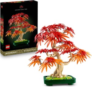 LEGO Botanicals Japanese Red Maple Bonsai Tree Building Set 10348
