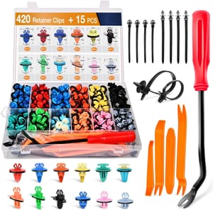 GOOACC 420Pcs Fender Molding Clips Kit for Toyota/Lexus
