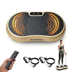 Vibration Plate Exercise Machine, Extra-Large Fitness Trainer