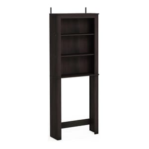 Furinno Indo Open Bath Cabinet Espresso