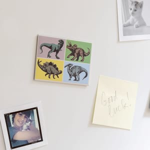 Fridge Magnet - Prehistoric Land