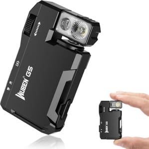 WUBEN G5 LED Torch Rechargeable Mini EDC Flashlight Black
