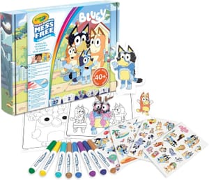Crayola Colour Wonder Activity Kit Bluey - Mess Free Colouring