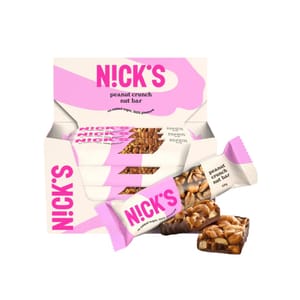 Nick's Nut Bar Peanut Crisp 40g - Case of 12