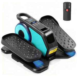 AOODIL Under-Desk Elliptical Pedal Exerciser with Remote and LCD