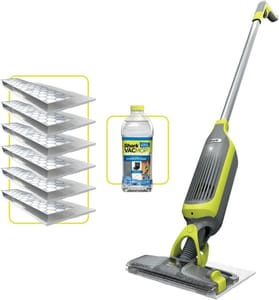 Shark VacMop 2-in-1 Cordless Hard Floor Vacuum Spray Mop VM200UK