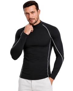 Men's Long Sleeve T-Shirt Black XL