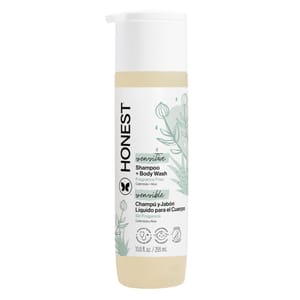 Honest Sensitive Shampoo and Body Wash Fragrance Free for Kids