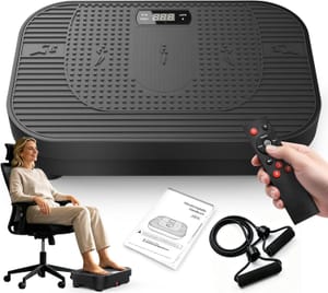 Neezee Vibration Plate, 200W, 199 Speeds, Abs/Thigh Trainer