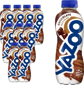 YAZOO Chocolate Milk Drink 400 Ml (Pack of 10)