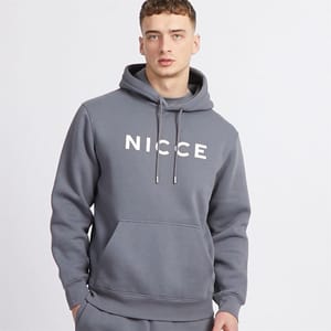 NICCE NICCE Mens Tilla Hoodie Steel Grey