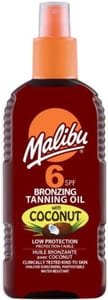 Malibu SPF 8 Bronzing Tanning Oil, 200ml - £3.70 S&S