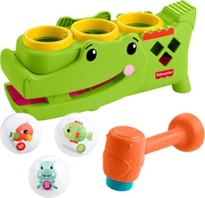 Fisher-Price Sit & Tap Rolligator Baby Toy