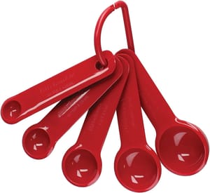 KitchenAid Universal Measuring Spoons, Empire Red