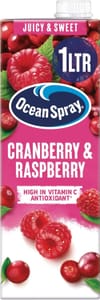 Ocean Spray Cranberry Raspberry Juice Drink 1L - £0.95 S&S