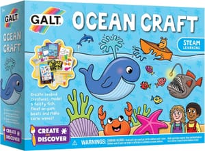 GALT Create and Discover Ocean Craft Kit for Kids 5+