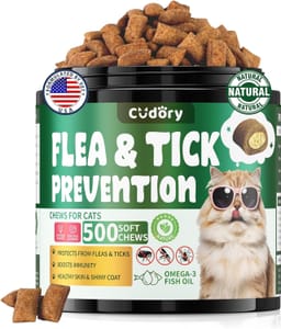 Cat Flea & Tick Chews for Skin & Coat - £12.49 S&S Voucher