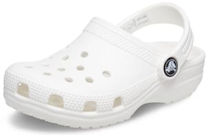 Crocs Unisex Kids' Classic Clogs White UK Size 2
