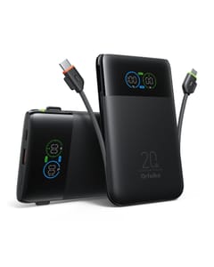 Orfeika 10000mAh Power Bank with Dual LED Display