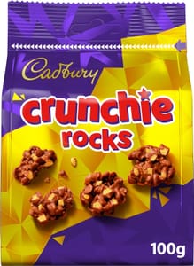 Cadbury Milk Chocolate Crunchie Rocks 100 G - £1.23 S&S