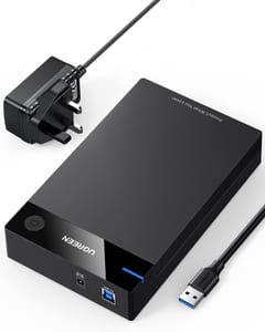 UGREEN USB 3.0 HDD Enclosure for 2.5/3.5 Inch SATA SSD/HDD