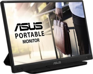ASUS ZenScreen MB166C 15.6-Inch Portable USB Monitor, IPS, Type-C