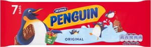 McVitie's Milk Chocolate Penguin Biscuits (7 Biscuits per Pack) 95p/85p S&S