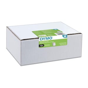 DYMO LabelWriter Large Address Labels 36x89mm, 12 Rolls - £68.87 S&S
