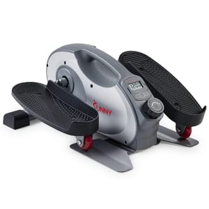 Sunny Health & Fitness Smart Under-Desk Elliptical, 8-Level Resistance