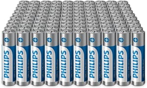 Philips Ultra AAA Alkaline Batteries, Pack of 100, for Businesses