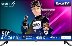 CHiQ 50-Inch 4K UHD QLED Roku TV