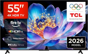 TCL 55V6D-UK 4K HDR Fire TV Dolby Atmos HDR10+ Alexa