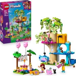 LEGO Friends Cat Party & Tree House with 2 Dolls