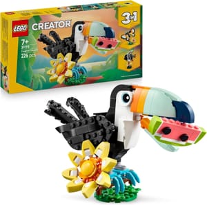 LEGO Creator 3in1 Tropical Toucan, Transforms into Butterfly or Fish.