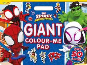 Marvel Spidey and His Amazing Friends: Giant Colour-Me Pad