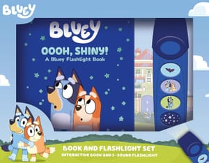 Bluey - Oooh, Shiny! A Bluey Flashlight Toy Adventure Sound Book