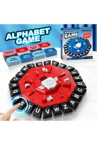 Word Game Family Board Game with Digital Display Timer and 2 Modes